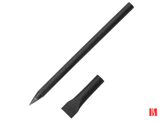 Вечный карандаш из переработанной бумаги "Recycled pencil", черный