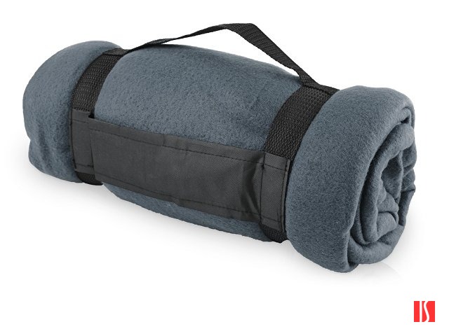 Плед «Нежность», серый