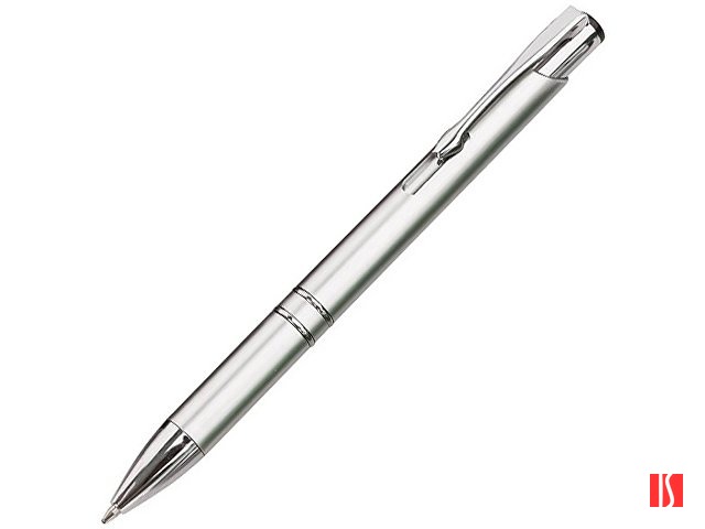 Ручка пластиковая шариковая "Legend Plastic", серебристая