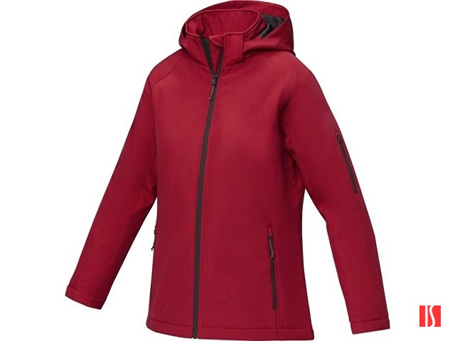 Notus женская утепленная куртка из софтшелла - Красный