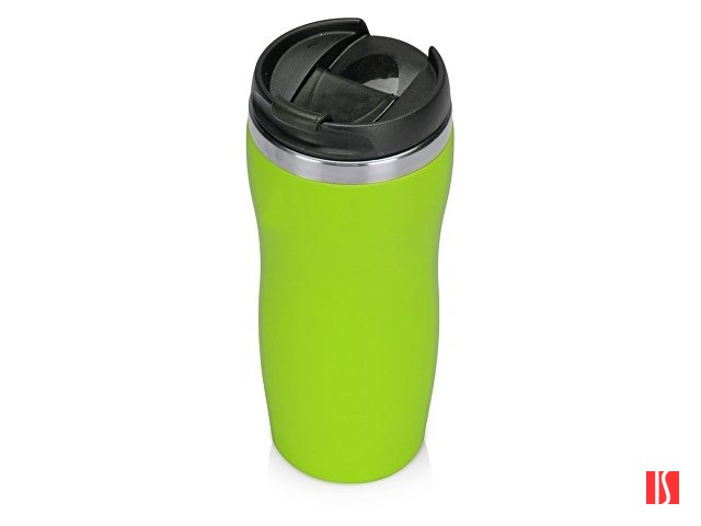 Термокружка "Mony Steel" 350 мл, soft touch, зеленое яблоко