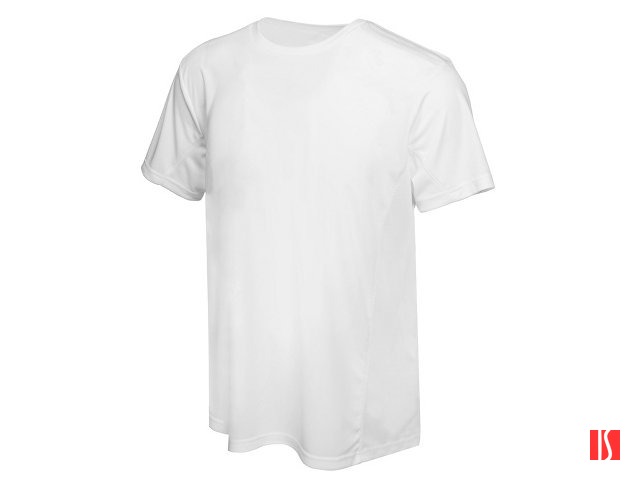 Мужская спортивная футболка Turin из комбинируемых материалов, белый