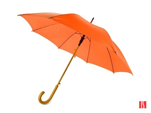 Зонт-трость "Радуга", оранжевый