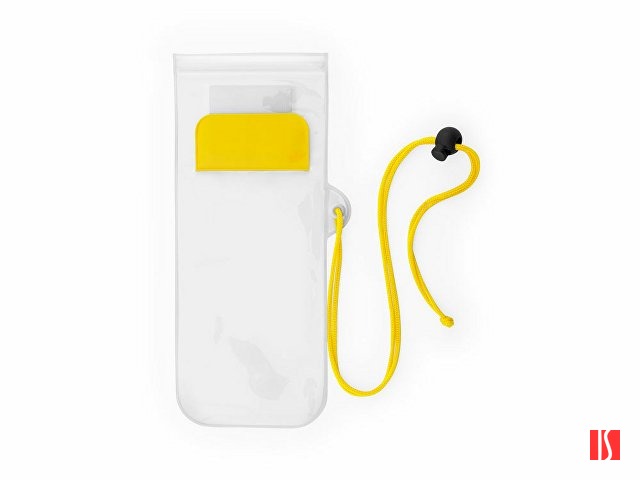 Водонепроницаемый чехол EIDER из ПВХ, прозрачный/желтый