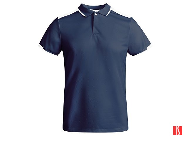 Рубашка-поло "Tamil" мужская, нэйви/белый