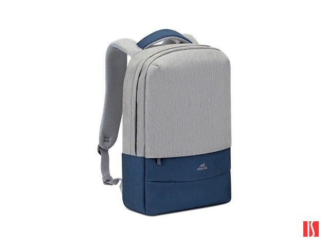 RIVACASE 7562 grey/dark blue рюкзак для ноутбука 15.6'', серый/темно-синий