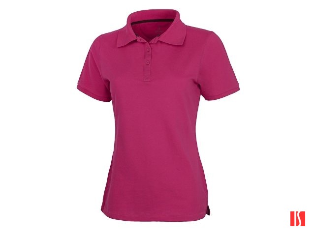 Calgary женская футболка-поло с коротким рукавом, фуксия