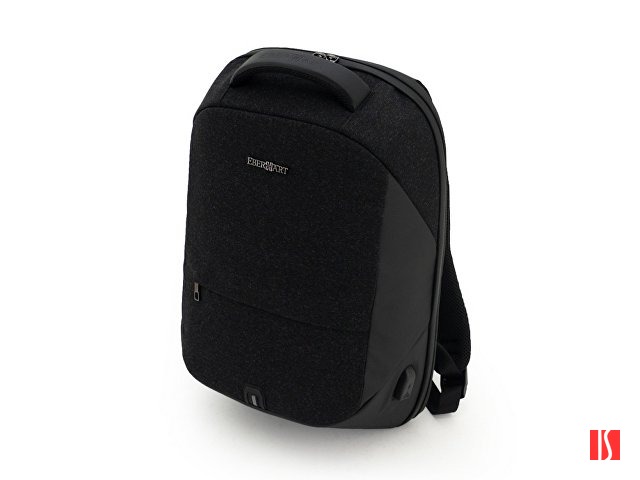 Рюкзак Eberhart Legacy черный USB полиэстер E11-009-007