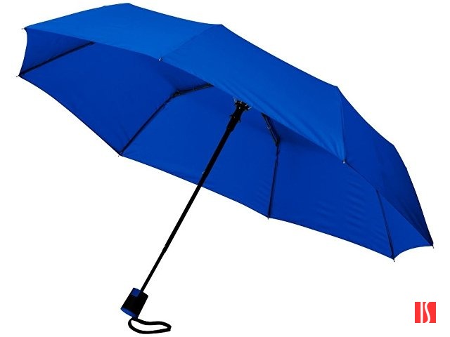 Зонт Wali полуавтомат 21", ярко-синий
