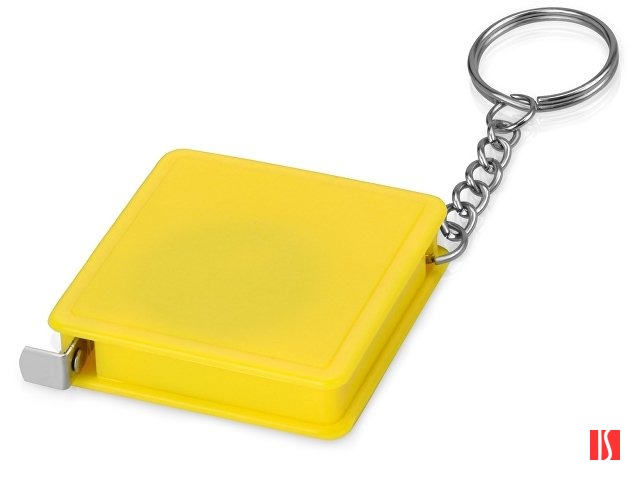 Брелок-рулетка, 1 м., желтый