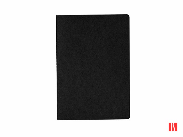 Блокнот А5 DANICA из переработанной бумаги, черный