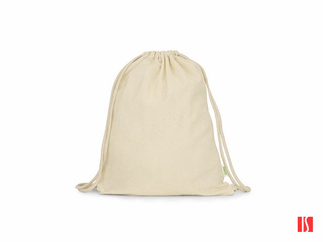 Рюкзак-мешок MUNA из органического хлопка, бежевый