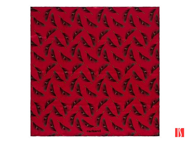 Шелковый платок Victoire Cherry