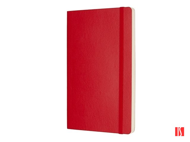 Записная книжка Moleskine Classic Soft (нелинованный), Large (13х21см), красный