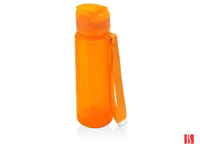 Складная бутылка "Твист" 500мл, оранжевый