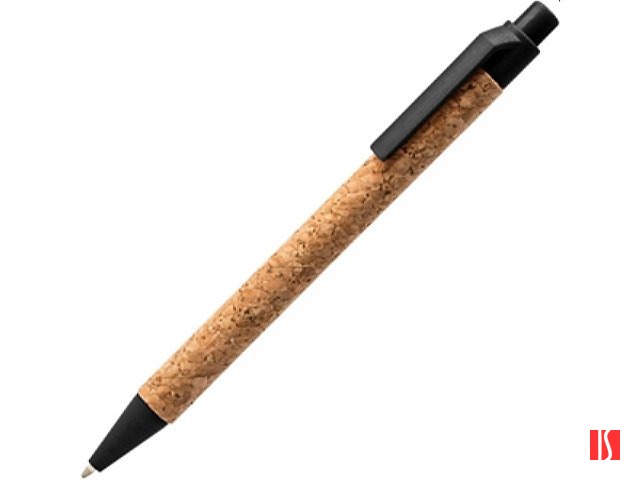 Ручка шариковая COMPER Eco-line с корпусом из пробки, натуральный/черный