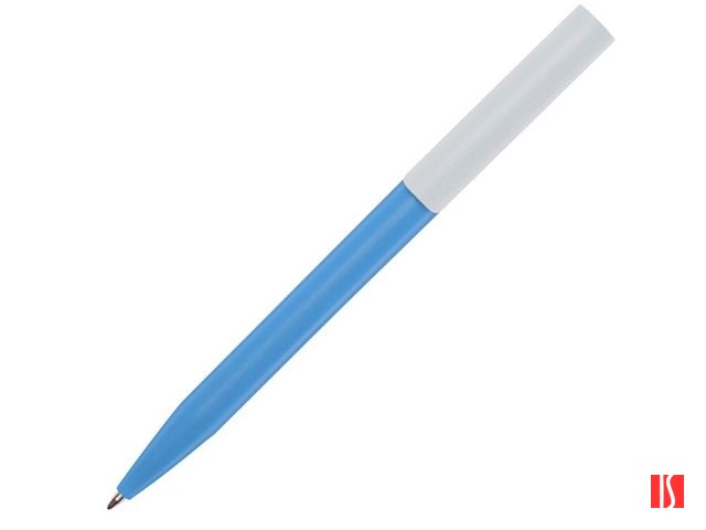 Шариковая ручка Unix из переработанной пластмассы, синие чернила - Аква