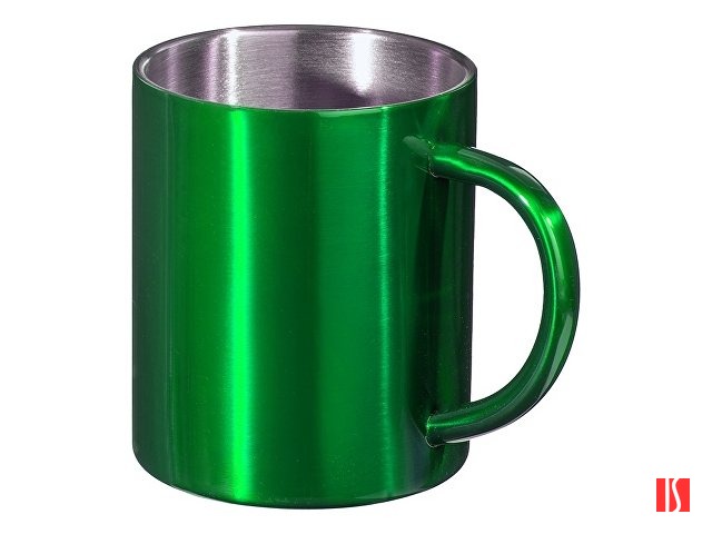 Купить Стальная кружка с двойными стенками "Altai", зеленый (Р) Стальная кружка с двойными стенками "Altai", зеленый (Р)