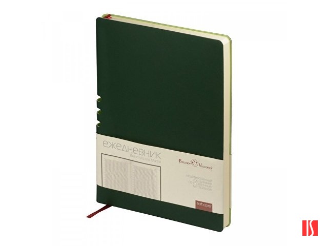 Ежедневник недатированный А5 «Madrid», зеленый