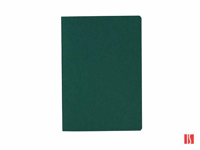 Блокнот А5 DANICA из переработанной бумаги, зеленый