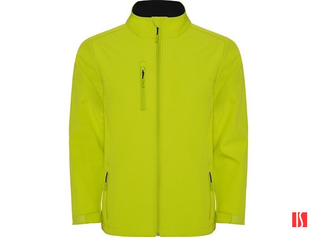 Куртка софтшелл "Nebraska" мужская, лаймовый пунш