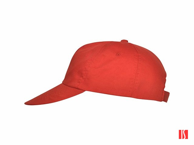 Бейсболка "Basica", красный