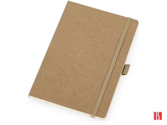 Блокнот "Sevilia Soft", гибкая обложка из крафта A5, 80 листов, крафтовый/бежевый