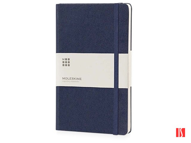 Записная книжка Moleskine Classic (в линейку) в твердой обложке, Pocket (9x14см), синий