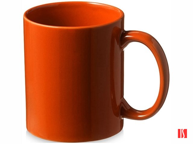 Кружка керамическая "Santos", оранжевый