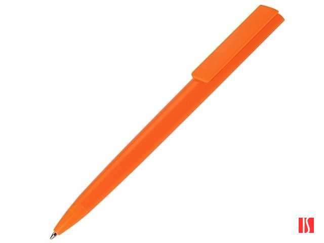 Ручка пластиковая шариковая "Taper Solid", матовый оранжевый