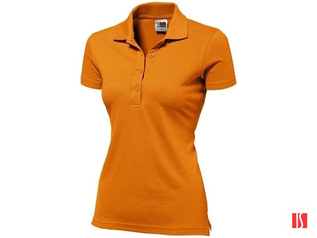 Рубашка поло "First" женская, оранжевый