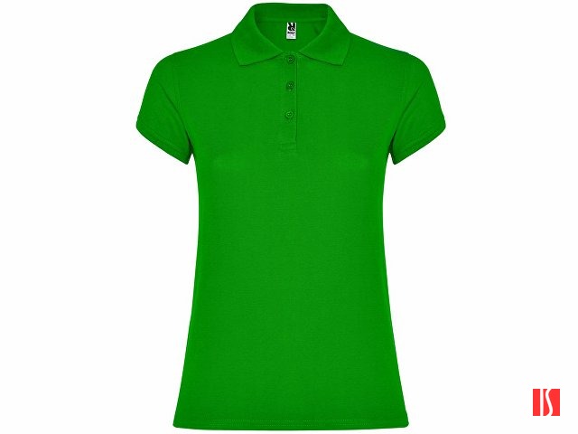 Рубашка поло "Star" женская, травянисто-зеленый