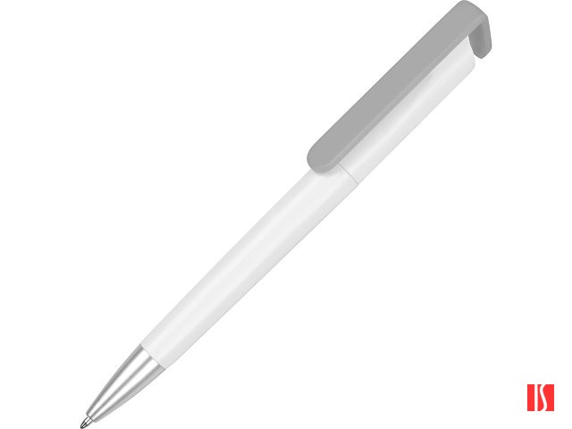 Ручка-подставка «Кипер», белый/серый