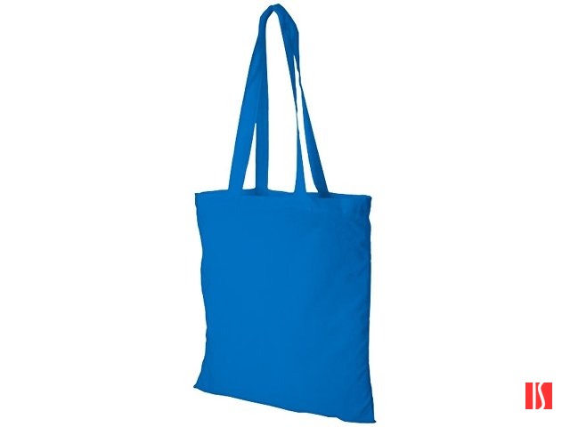 Хлопковая сумка "Madras", светло-синий