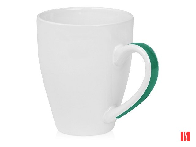 Кружка "Good Day" 320мл, белый/зеленый