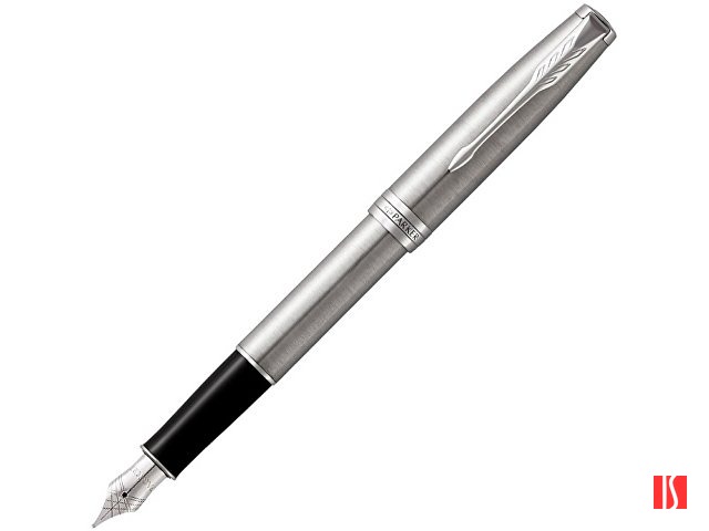 Перьевая ручка Parker Sonnet , Stainless Steel CT, перо: F, цвет чернил: black, в подарочной упаковке