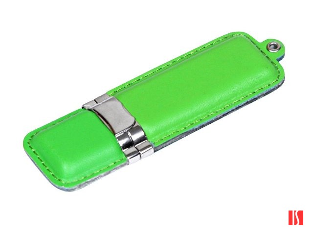 Флешка 3.0 классической прямоугольной формы, 64 Гб, зеленый