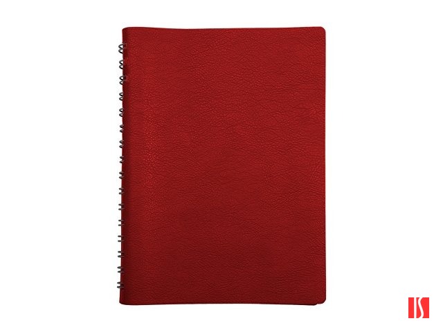 Ежедневник полудатированный А5 "Orbit", красный