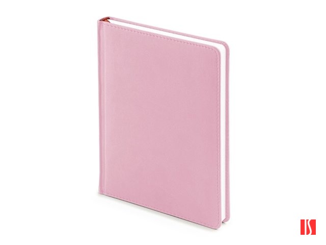 Ежедневник недатированный А6+ «Velvet», зефирный розовый