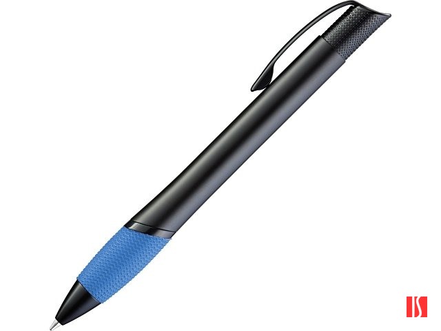 Ручка шариковая металлическая "OPERA M", голубой/черный