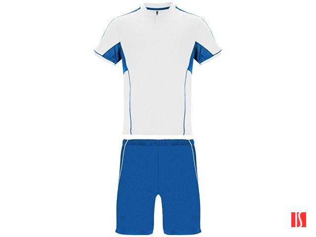 Спортивный костюм "Boca", белый/королевский синий