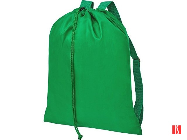 Рюкзак со шнурком и затяжками Oriole, зеленый