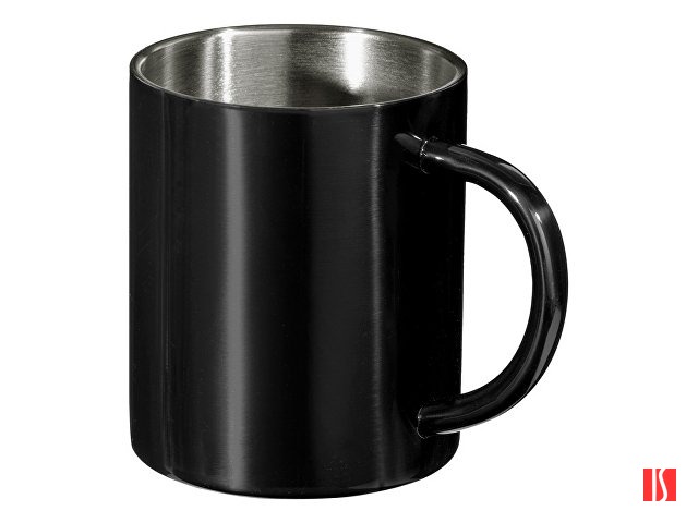 Стальная кружка с двойными стенками "Altai", черный