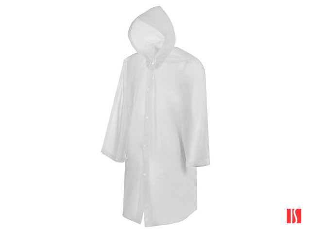 Дождевик «Hawaii light» c чехлом унисекс, белый