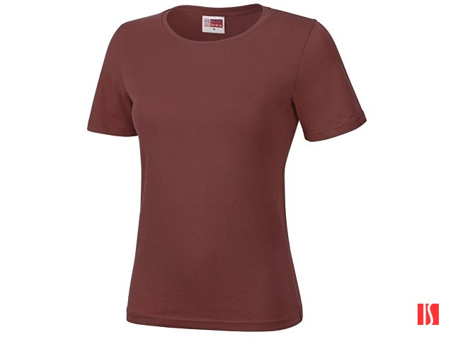 Футболка "Heavy Super Club" женская, бордовый портвейн