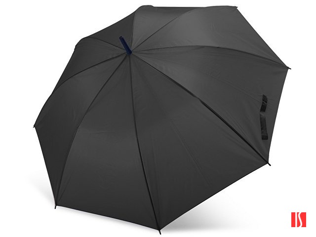 Зонт трость MILFORD, полуавтомат, черный