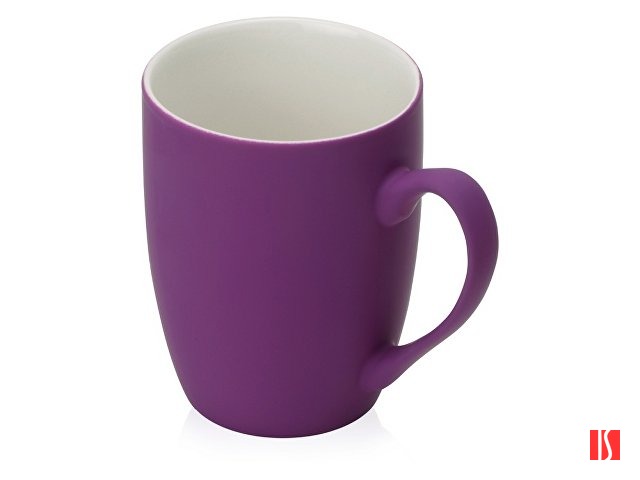 Кружка с покрытием soft-touch “Tulip Gum”, фиолетовый