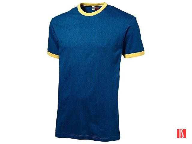 Футболка "Adelaide" мужская, синий/желтый