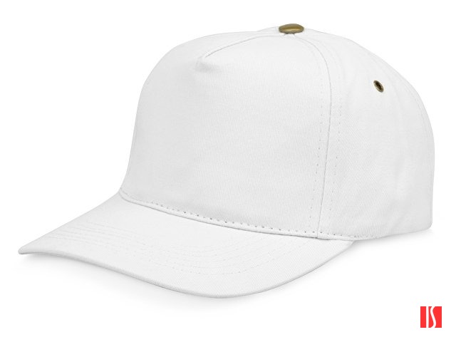 Бейсболка "New York" 5-ти панельная, белый (Р)