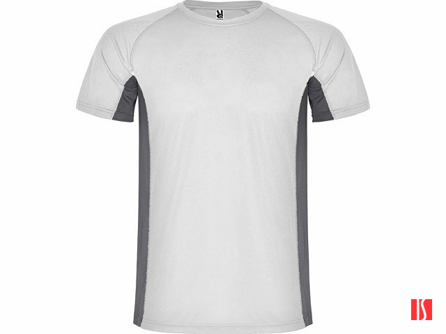 Спортивная футболка "Shanghai" мужская, белый/графитовый